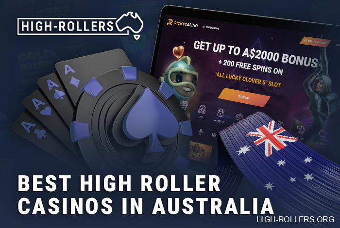 Popular High Roller Casinos for gamblers from Australia