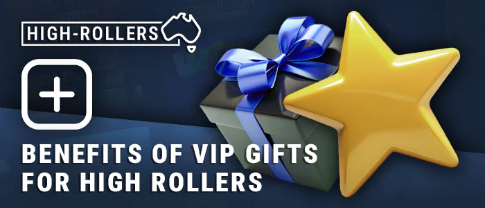 Advantages for VIP players with high roller bonuses