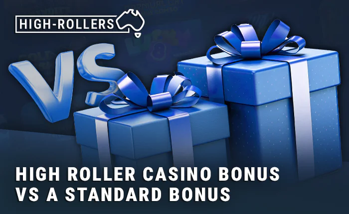 Comparison of casino promotions with high roller bonuses